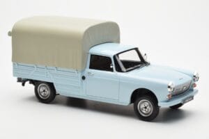 Peugeot 404 Pickup Bache パステルブルー Otto 1:18 OT1036 レジン - 画像 4/6