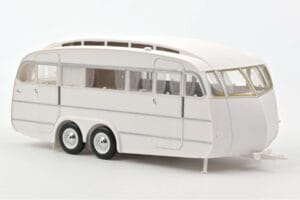 Peugeot 404 Henon キャラバン付き Norev 1:18 184837 メタル - 画像 4/7