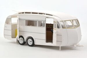 Peugeot 404 Henon キャラバン付き Norev 1:18 184837 メタル - 画像 5/7
