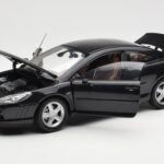 Peugeot 407 クーペ ブラック Norev 1:18 - image 2 of 8