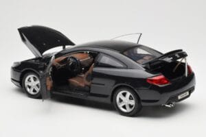 Peugeot 407 クーペ ブラック Norev 1:18 184752 メタル - 画像 5/8