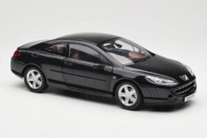Peugeot 407 クーペ ブラック Norev 1:18 184752 メタル - 画像 6/8