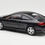 Peugeot 407 クーペ ブラック Norev 1:18 - image 7 of 8