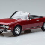 Peugeot 504 カブリオレ レッド Norev 1:18