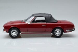 Peugeot 504 カブリオレ レッド Norev 1:18 184818 メタル - 画像 4/8