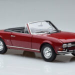 Peugeot 504 カブリオレ レッド Norev 1:18 - image 6 of 8
