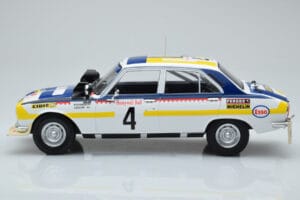 Peugeot 504 Ti #4 T. Makinen / H. Liddon Rally Morocco 1975 IXO 1:18 18RMC044B メタル - 画像 3/6