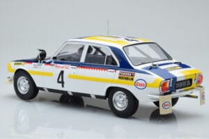 Peugeot 504 Ti #4 T. Makinen / H. Liddon Rally Morocco 1975 IXO 1:18 18RMC044B メタル - 画像 5/6