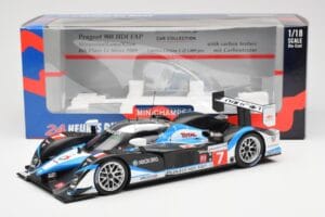 Peugeot 908 HDI FAP LMP1 #7 N. Minassian / P. Lamy / C. Klien 6th Place 24 Hours of Le Mans 2009 Minichamps 1:18 150091207 メタ - 画像 6/6