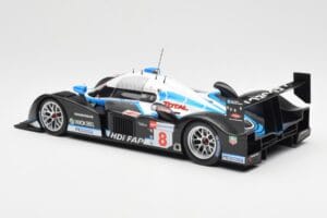 Peugeot 908 HDI FAP LMP1 #8 M. Lamy / S. Sarrazin / A. Wurz 5th Place 24 Hours of Le Mans 2008 Minichamps 1:18 150081208 メタル - 画像 5/6
