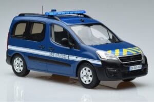 Peugeot Partner Gendarmerie Norev 1:18 184895 メタル - 画像 4/6