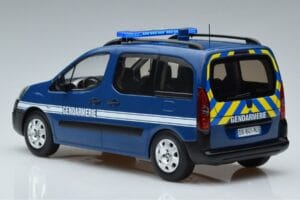 Peugeot Partner Gendarmerie Norev 1:18 184895 メタル - 画像 5/6