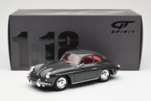 Porsche 356B 2000 GS Carrera 2 グレー GT Spirit 1:18 GT793 レジン - 画像 6/6