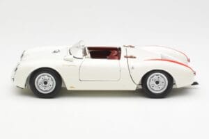 Porsche 550 Spyder 70周年エディション ホワイト Schuco 1:18 450033300 メタル - 画像 4/8