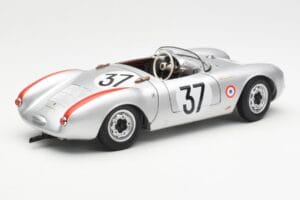 Porsche 550 RS Spyder #37 H. Polensky / R. von Frankenberg 24 Hours of Le Mans 1955 Schuco 1:18 450033400 メタル - 画像 3/8