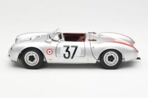 Porsche 550 RS Spyder #37 H. Polensky / R. von Frankenberg 24 Hours of Le Mans 1955 Schuco 1:18 450033400 メタル - 画像 4/8