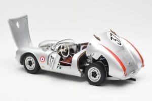 Porsche 550 RS Spyder #37 H. Polensky / R. von Frankenberg 24 Hours of Le Mans 1955 Schuco 1:18 450033400 メタル - 画像 5/8