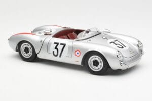 Porsche 550 RS Spyder #37 H. Polensky / R. von Frankenberg 24 Hours of Le Mans 1955 Schuco 1:18 450033400 メタル - 画像 6/8