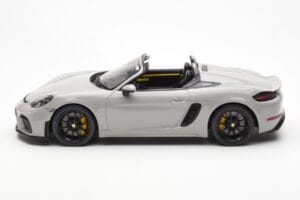 Porsche 718 Spyder クレヨングレー GT Spirit 1:18 GT436 レジン - 画像 3/6