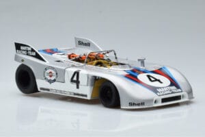 Porsche 908/03 #4 V. Elford / G. Larrousse 1000km Nurburgring 1971 AUTOart 1:18 87181 メタル - 画像 5/8