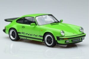 Porsche 911 3.2 Carrera ライムグリーン GT Spirit 1:18 GT740 レジン - 画像 4/6