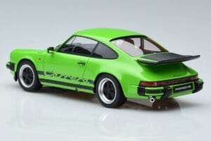 Porsche 911 3.2 Carrera ライムグリーン GT Spirit 1:18 GT740 レジン - 画像 5/6