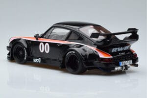 Porsche 911 930 RWB Yaju ブラック GT Spirit 1:18 GT413 レジン - 画像 5/6