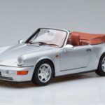 Porsche 911 964 Carrera 2 カブリオレ シルバー Norev 1:18 187330 メタル
