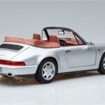 Porsche 911 964 Carrera 2 カブリオレ シルバー Norev 1:18 187330 メタル - image 3 of 7