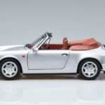 Porsche 911 964 Carrera 2 カブリオレ シルバー Norev 1:18 187330 メタル - image 4 of 7