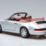 Porsche 911 964 Carrera 2 カブリオレ シルバー Norev 1:18 187330 メタル - image 6 of 7