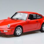 Porsche 911 964 Carrera 2 レッド Norev 1:18 187320 メタル