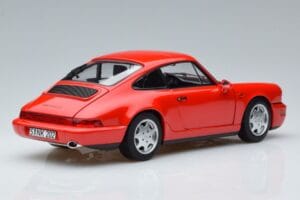 Porsche 911 964 Carrera 2 レッド Norev 1:18 187320 メタル - 画像 3/7