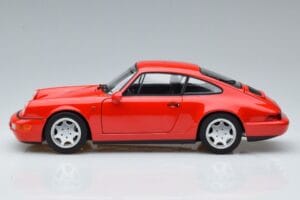 Porsche 911 964 Carrera 2 レッド Norev 1:18 187320 メタル - 画像 4/7