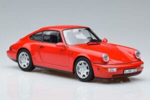 Porsche 911 964 Carrera 2 レッド Norev 1:18 187320 メタル - 画像 5/7