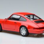 Porsche 911 964 Carrera 2 レッド Norev 1:18 187320 メタル - image 6 of 7