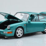 Porsche 911 964 Carrera 2 ウィンブルドングリーン Norev 1:18 - image 2 of 8