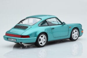 Porsche 911 964 Carrera 2 ウィンブルドングリーン Norev 1:18 187329 メタル - 画像 4/8
