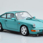 Porsche 911 964 Carrera 2 ウィンブルドングリーン Norev 1:18 - image 6 of 8