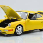 Porsche 911 964 Carrera 2 イエロー Norev 1:18 - image 2 of 8