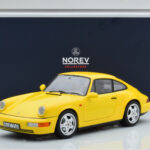 Porsche 911 964 Carrera 2 イエロー Norev 1:18 - image 8 of 8