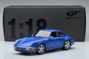 Porsche 911 964 Carrera RS 3.6 ブルー GT Spirit 1:18 GT887 レジン - 画像 6/6