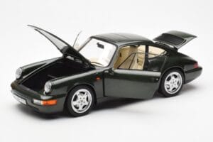 Porsche 911 964 Carrera 4 グリーン メタリック Asia Exclusive Norev 1:18 187326 メタル - 画像 2/8