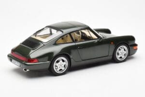 Porsche 911 964 Carrera 4 グリーン メタリック Asia Exclusive Norev 1:18 187326 メタル - 画像 3/8