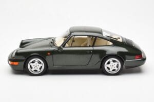 Porsche 911 964 Carrera 4 グリーン メタリック Asia Exclusive Norev 1:18 187326 メタル - 画像 4/8