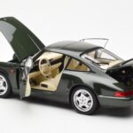 Porsche 911 964 Carrera 4 グリーン メタリック Asia Exclusive Norev 1:18 - image 5 of 8