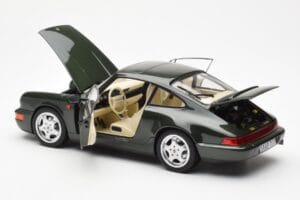 Porsche 911 964 Carrera 4 グリーン メタリック Asia Exclusive Norev 1:18 187326 メタル - 画像 5/8