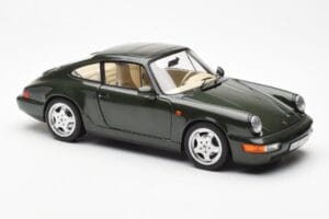 Porsche 911 964 Carrera 4 グリーン メタリック Asia Exclusive Norev 1:18 187326 メタル - 画像 6/8