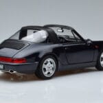 Porsche 911 964 Carrera 4 Targa ブルー Norev 1:18 187340 メタル - image 3 of 8