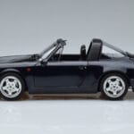 Porsche 911 964 Carrera 4 Targa ブルー Norev 1:18 187340 メタル - image 5 of 8